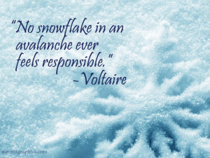 Accountability No snowflake